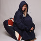 Oversized giant hoodie made from organic cotton